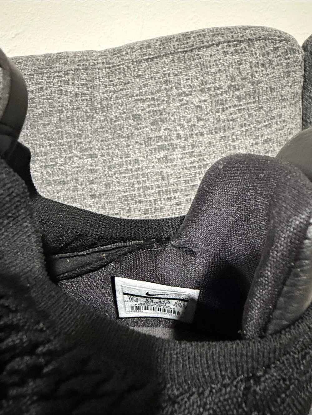 Brand new LeBron XV low triple black 10.5